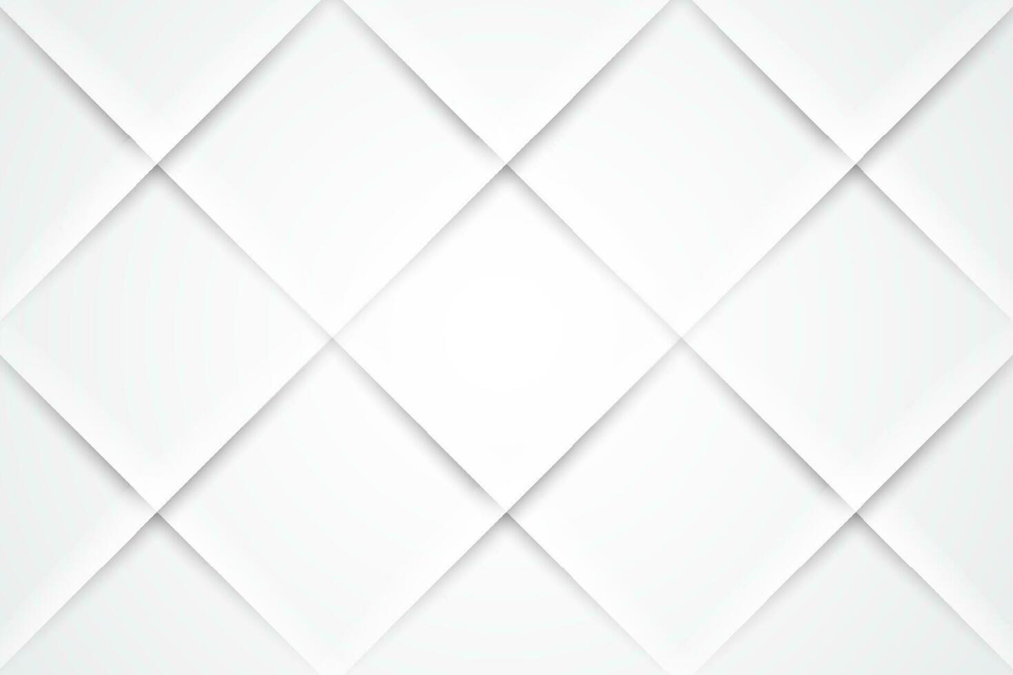 Modern abstract 3d white background vector