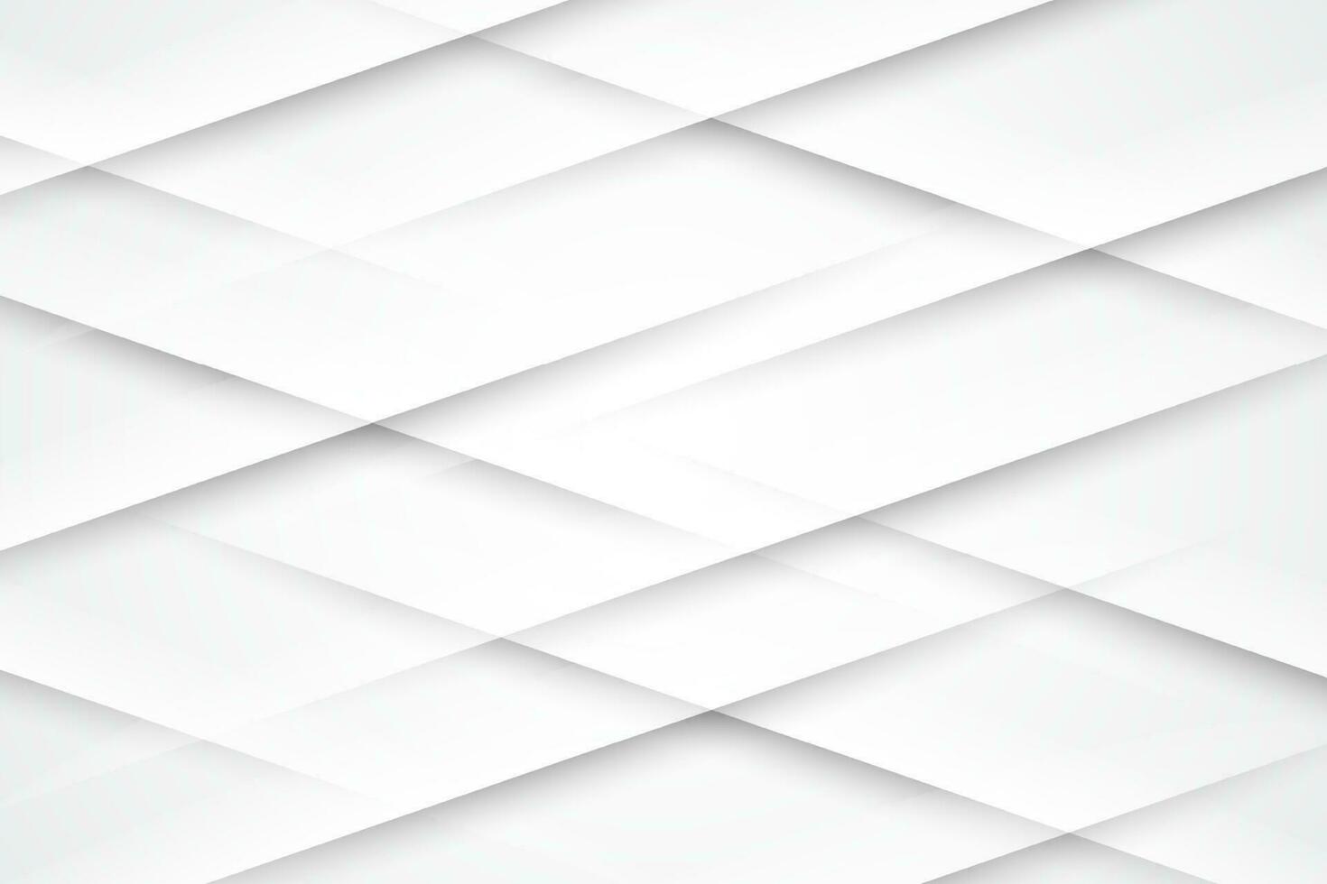 Modern abstract 3d white background vector