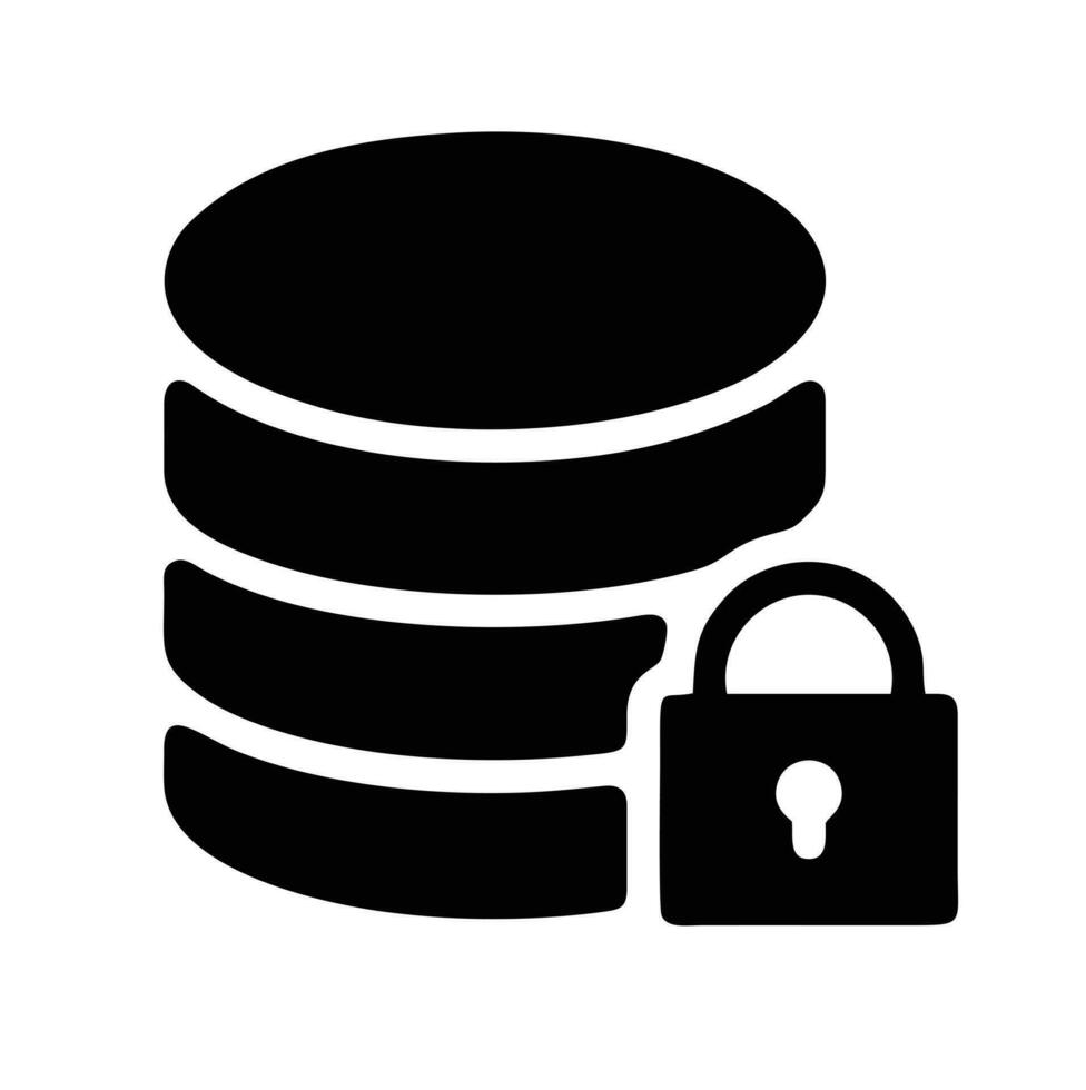 Lock security icon symbol vector image. Illustration of the key secure access system vector design. EPS 10