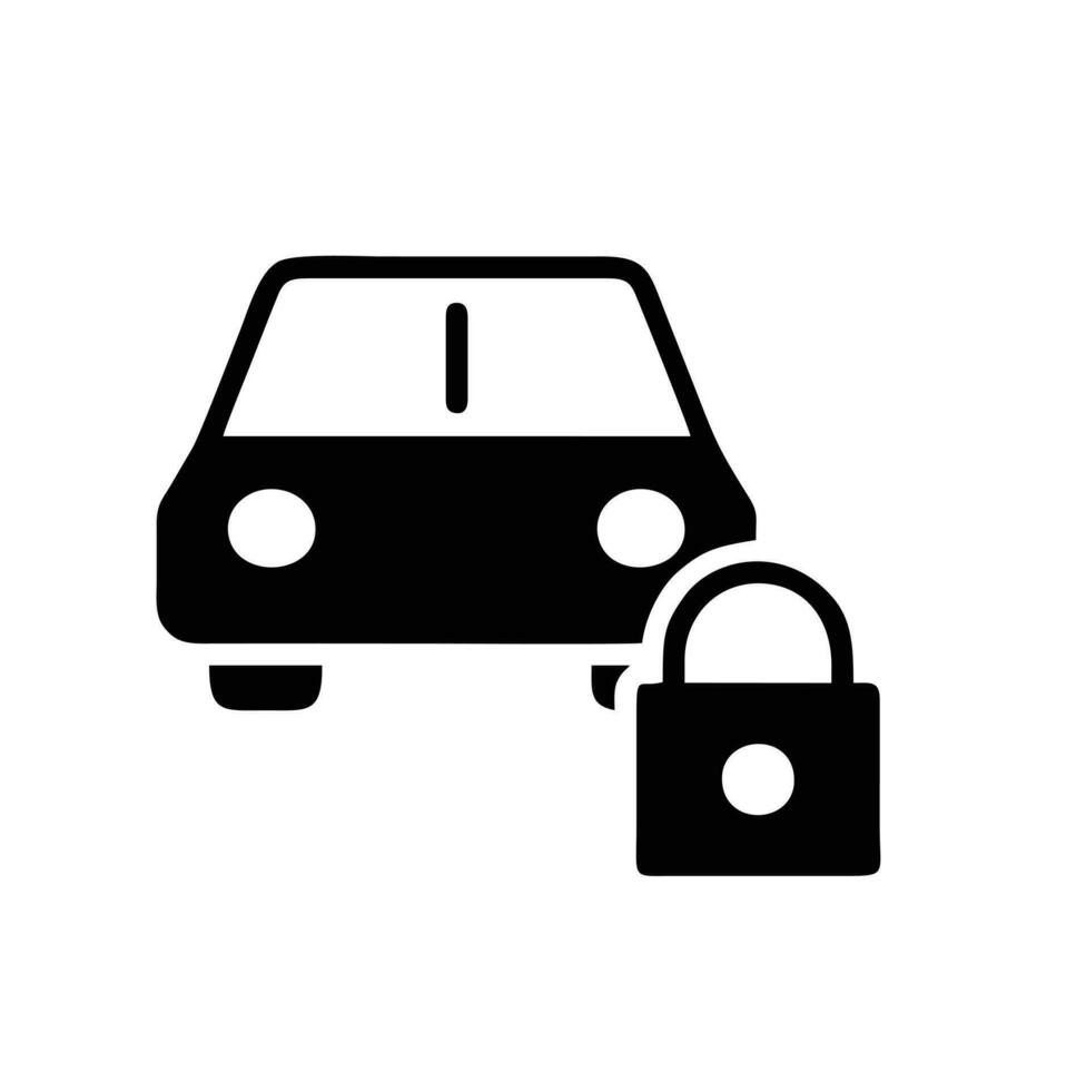 Lock security icon symbol vector image. Illustration of the key secure access system vector design. EPS 10