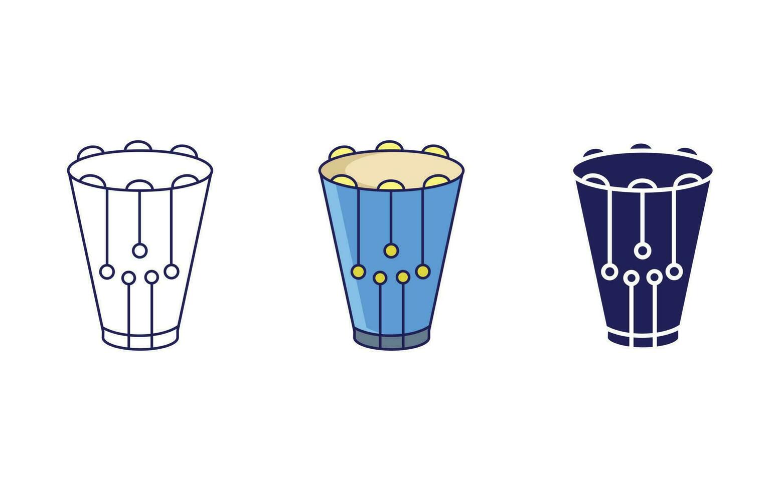 Snare Drum vector icon