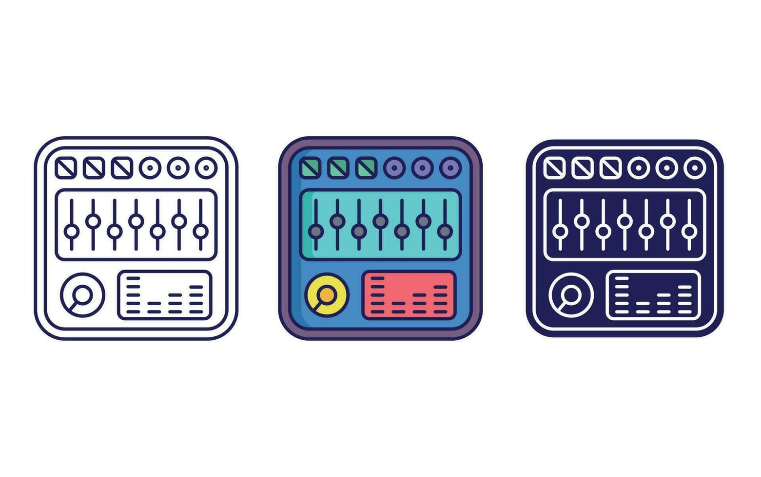 Audio Equalizer  vector icon