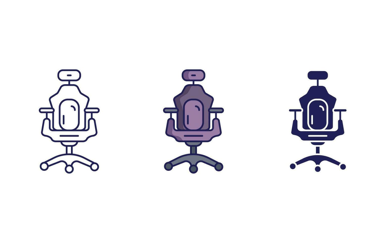 Computer Chair  vector icon