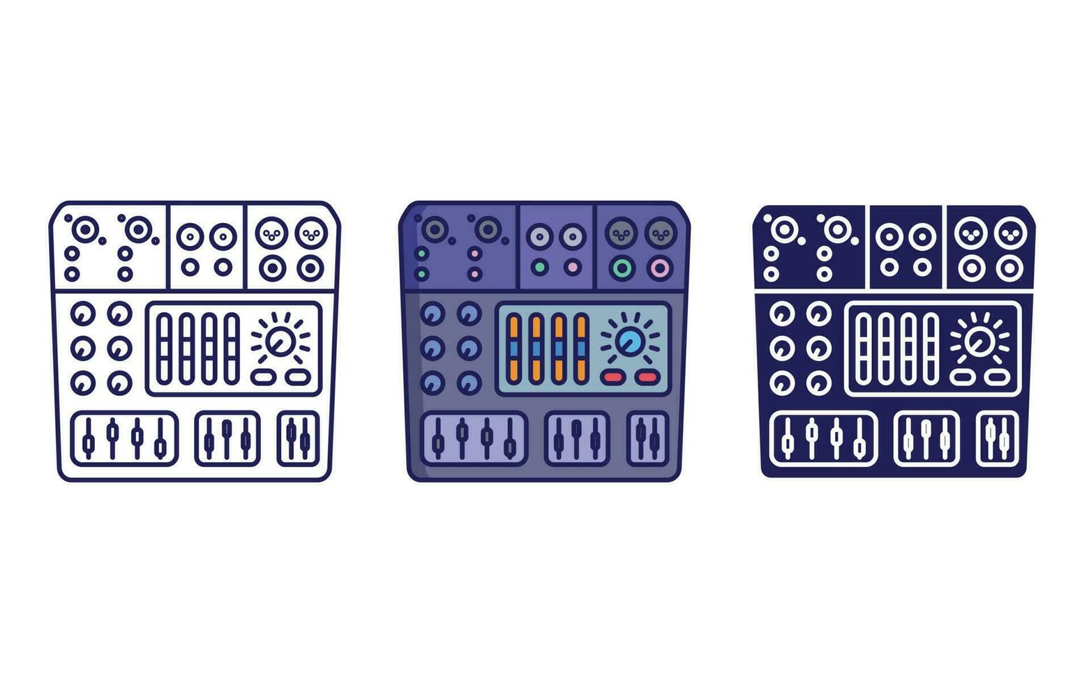 Audio Mixer  vector icon