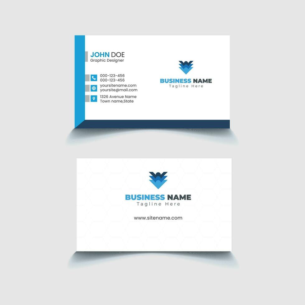 Business Card Template vector