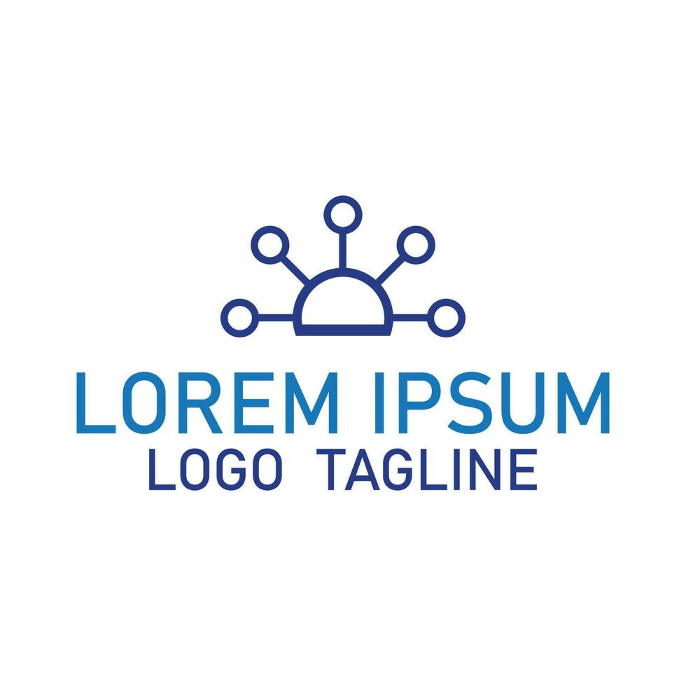 Modern logo design. vector