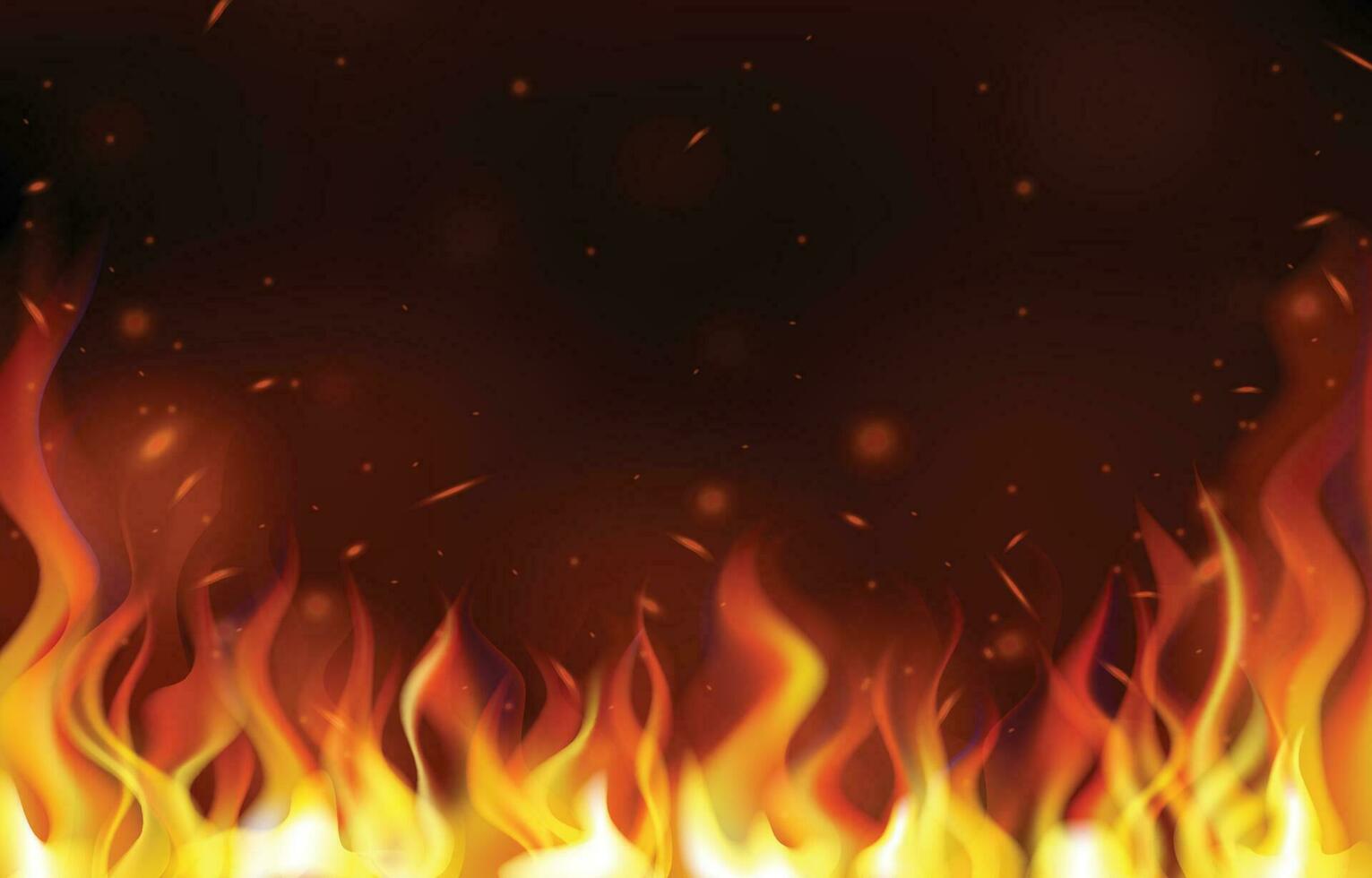 Fire Flare Effect Background vector