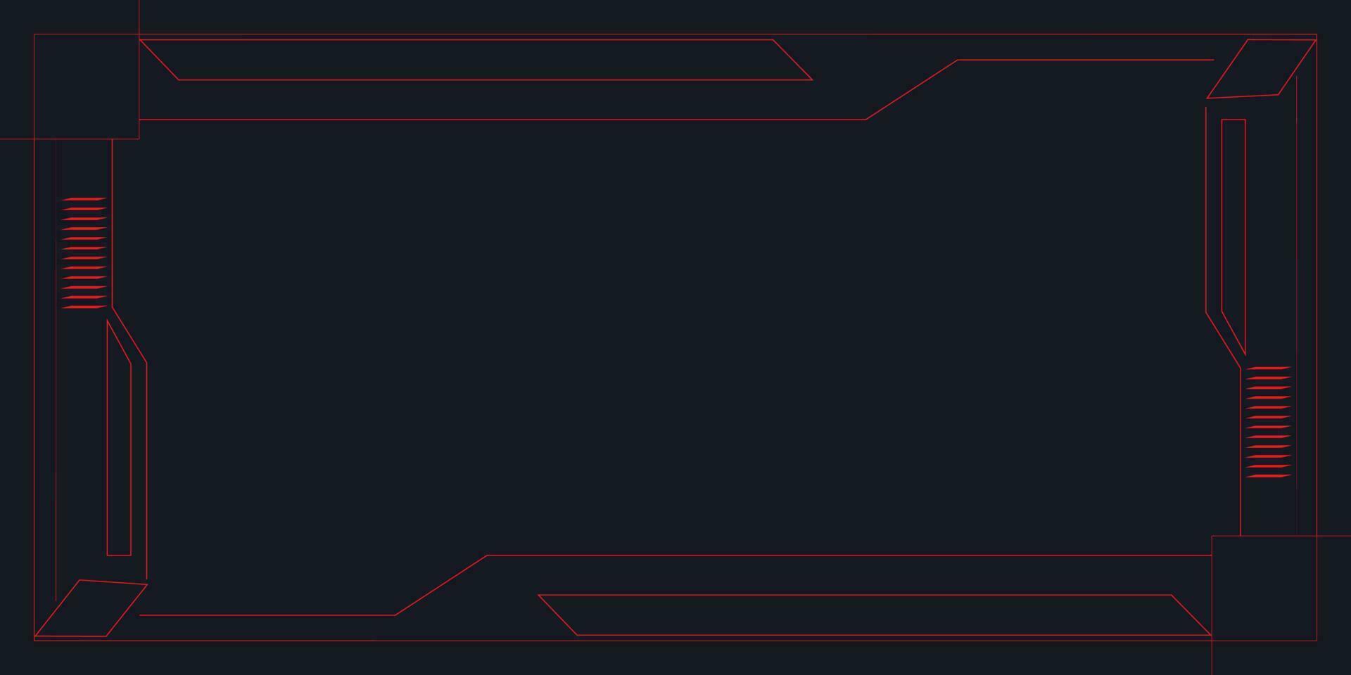 gaming background. Abstract futuristic black and Red gaming background with modern sports shapes. vector