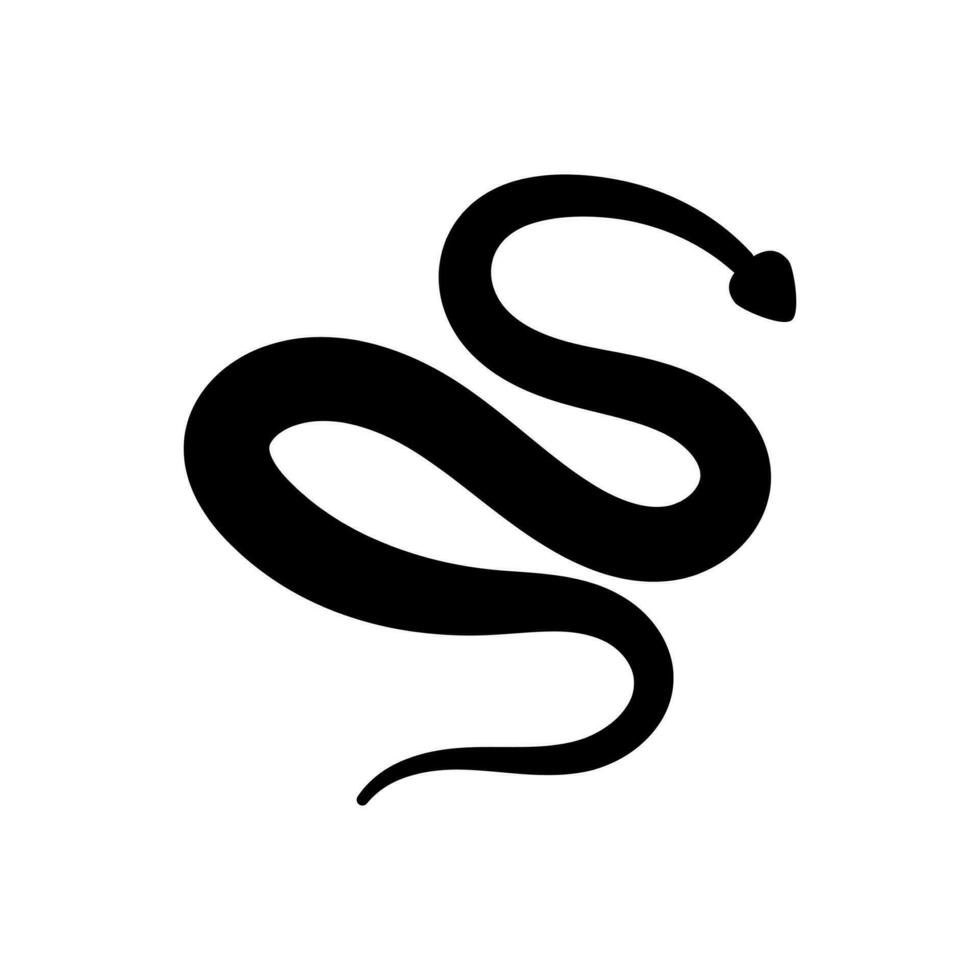 Snake icon vector. cobra illustration sign. anaconda symbol or logo. vector