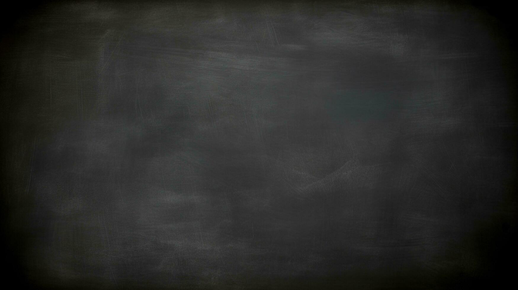 Chalk rubbed out on blackboard texture background, grunge background photo