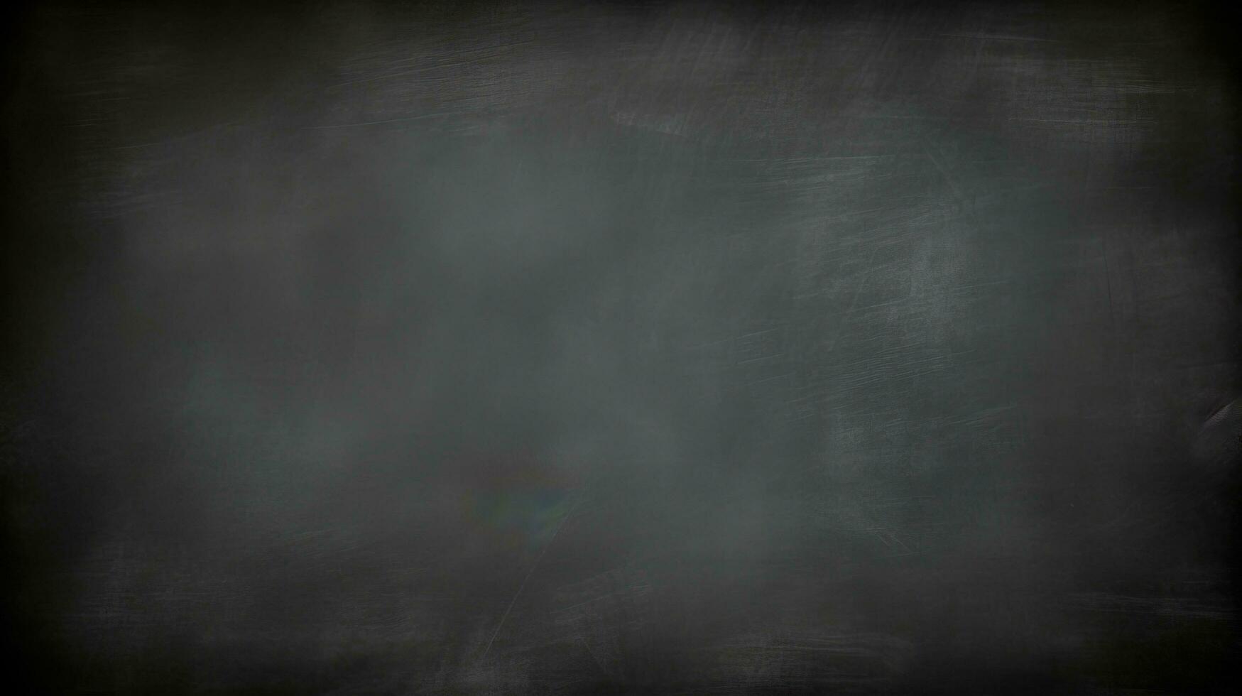 Chalk rubbed out on blackboard texture background, grunge background photo