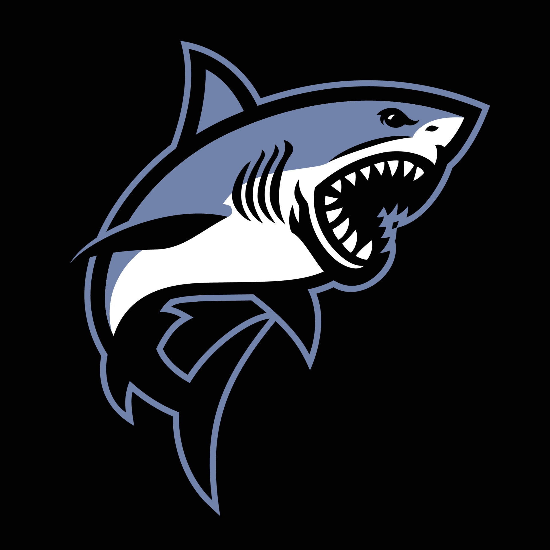 Great White Shark Mascot 23173168 Vector Art at Vecteezy