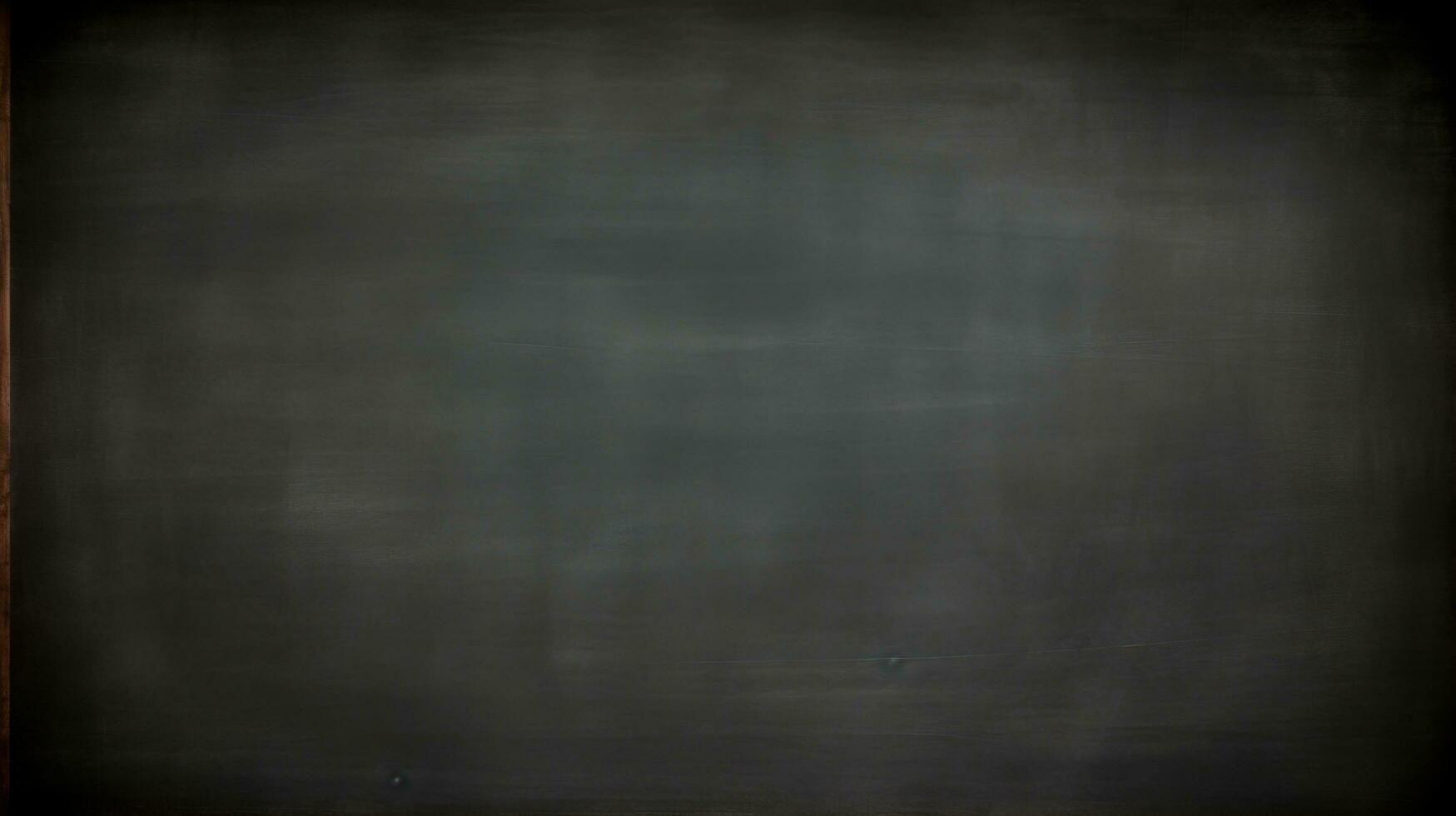 Chalk rubbed out on blackboard texture background, grunge background photo