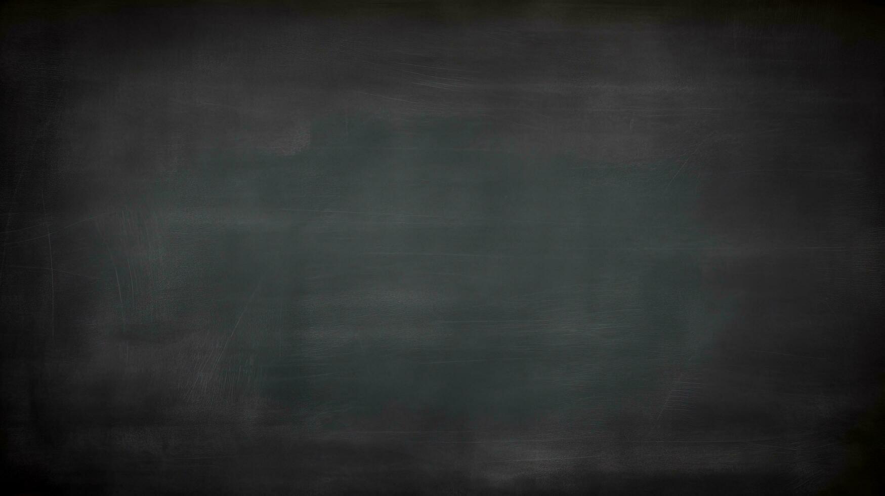 Chalk rubbed out on blackboard texture background, grunge background photo