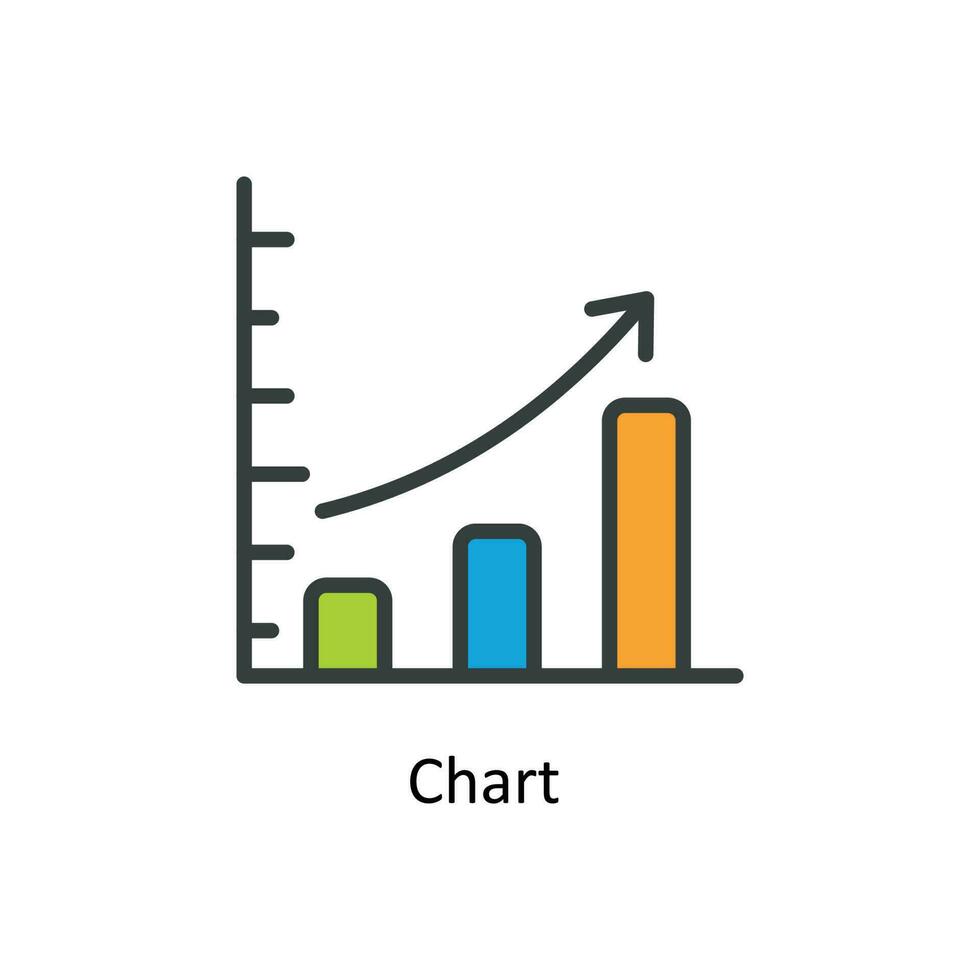 gráfico vector llenar contorno iconos sencillo valores ilustración valores