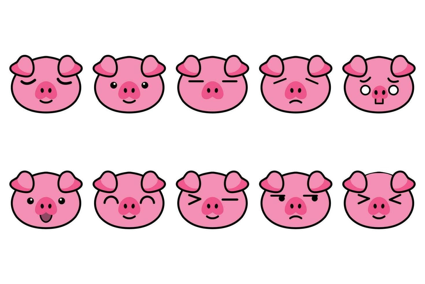 Cute Kawaii Icon Illustration Character Cartoon Vector Face Design background food japanese element sweet emoji graphic emoticon