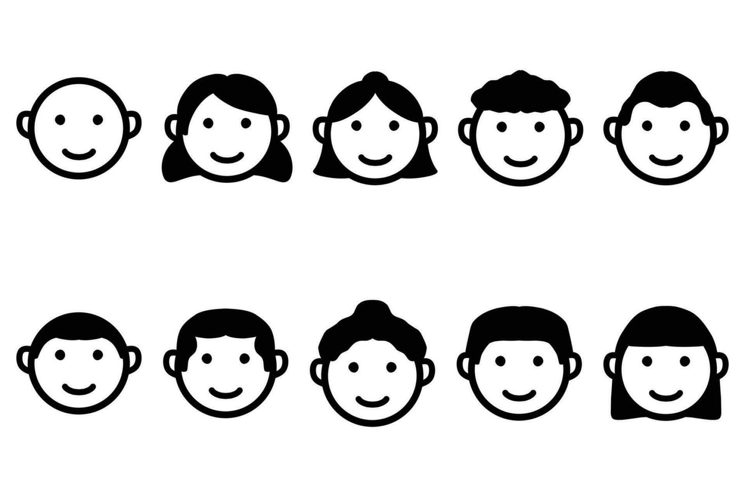 Cute Kawaii Icon Illustration Character Cartoon Vector Face Design background food japanese element sweet emoji graphic emoticon