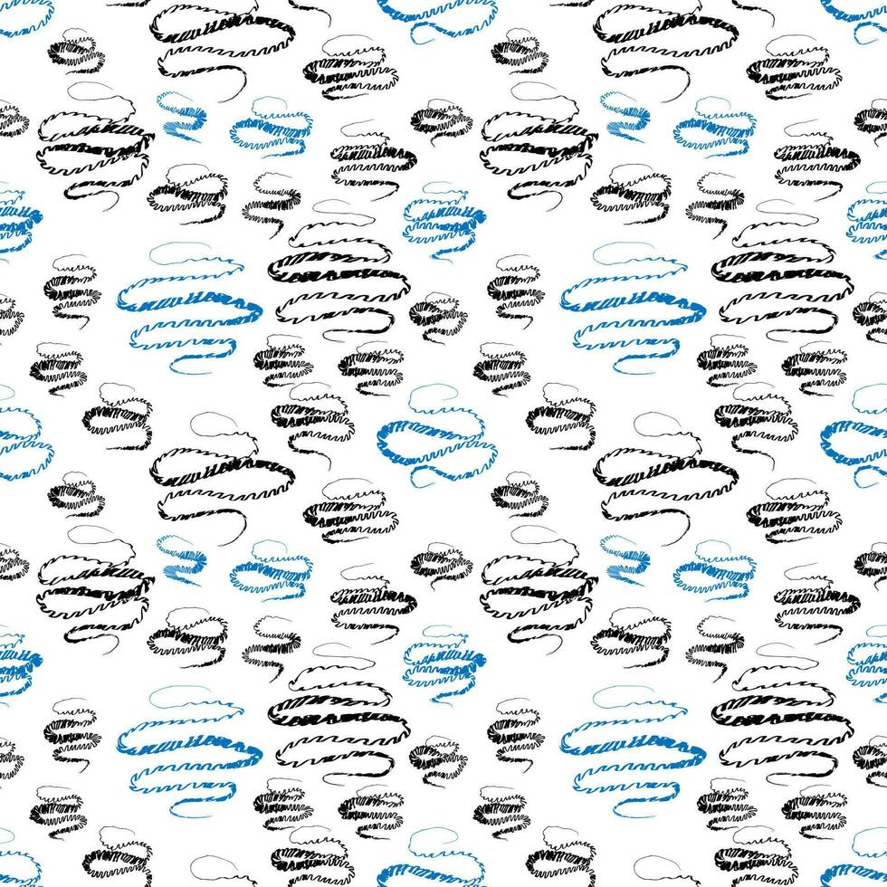 Geometric background with wavy stripes vector