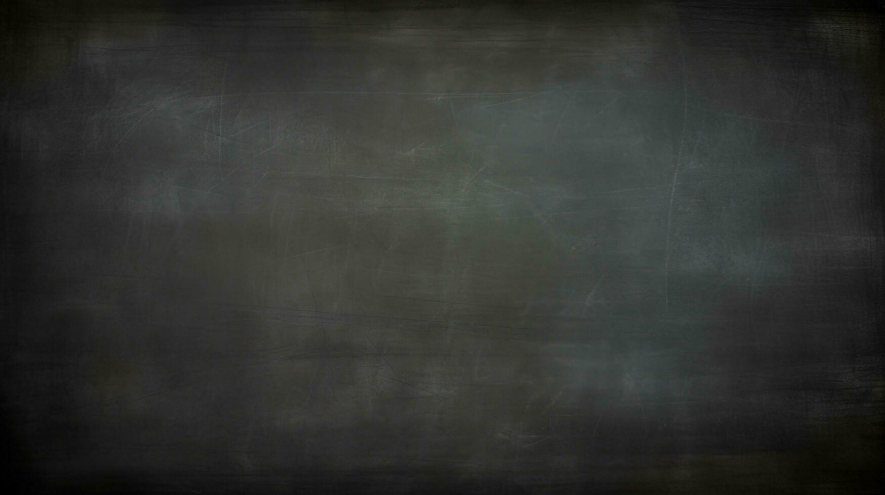 Chalk rubbed out on blackboard texture background, grunge background photo