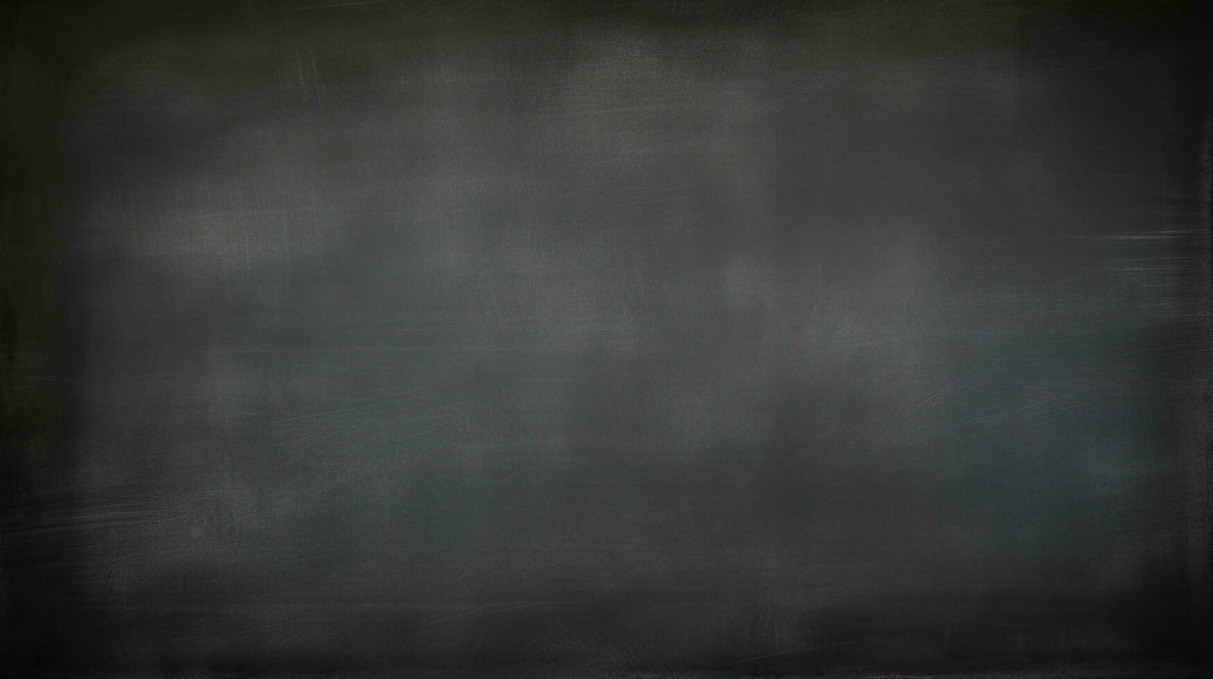 Chalk rubbed out on blackboard texture background, grunge background photo