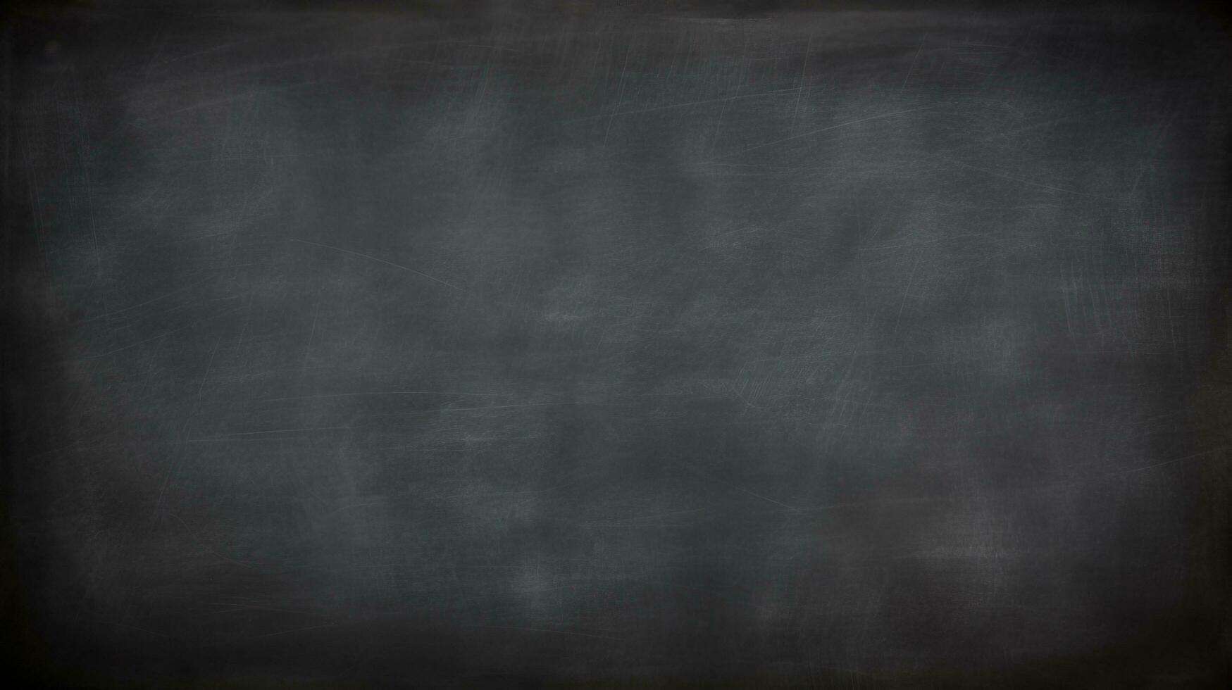 Chalk rubbed out on blackboard texture background, grunge background photo