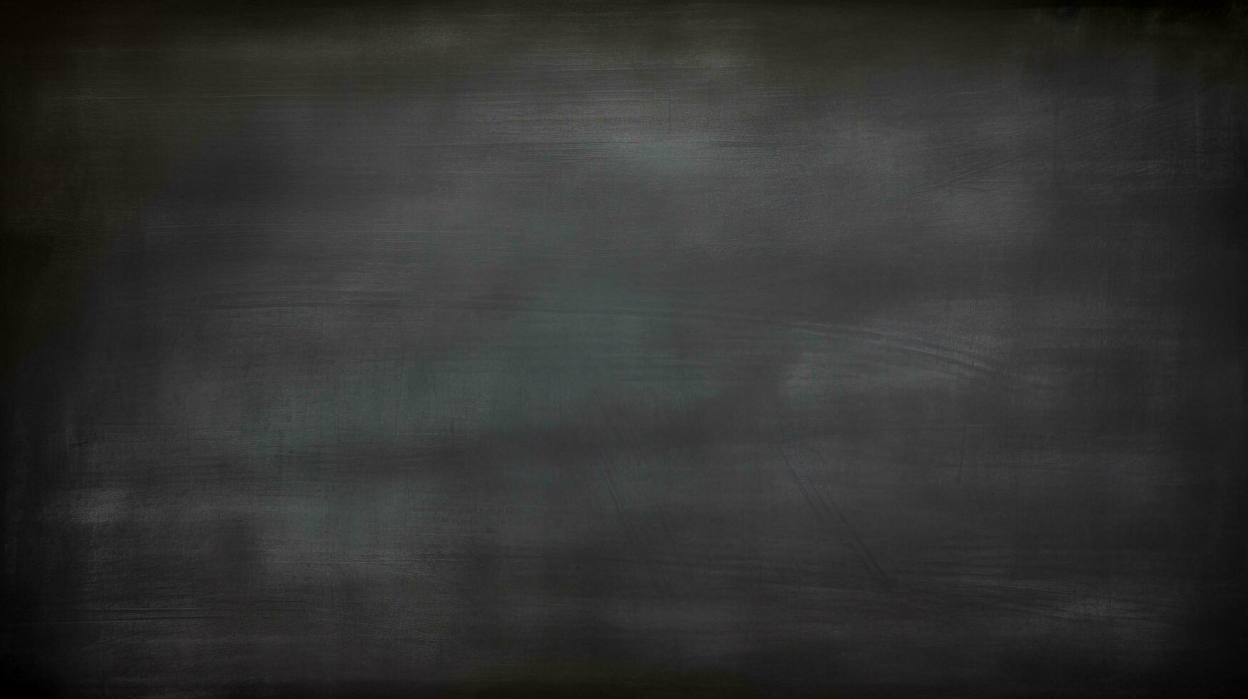 Chalk rubbed out on blackboard texture background, grunge background photo