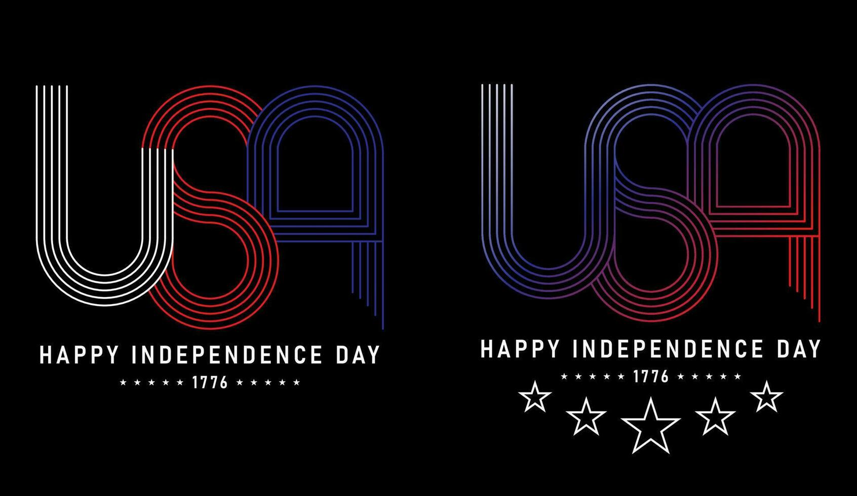 USA- Happy Independence Day, 4th of July, USA t-shirt design vector