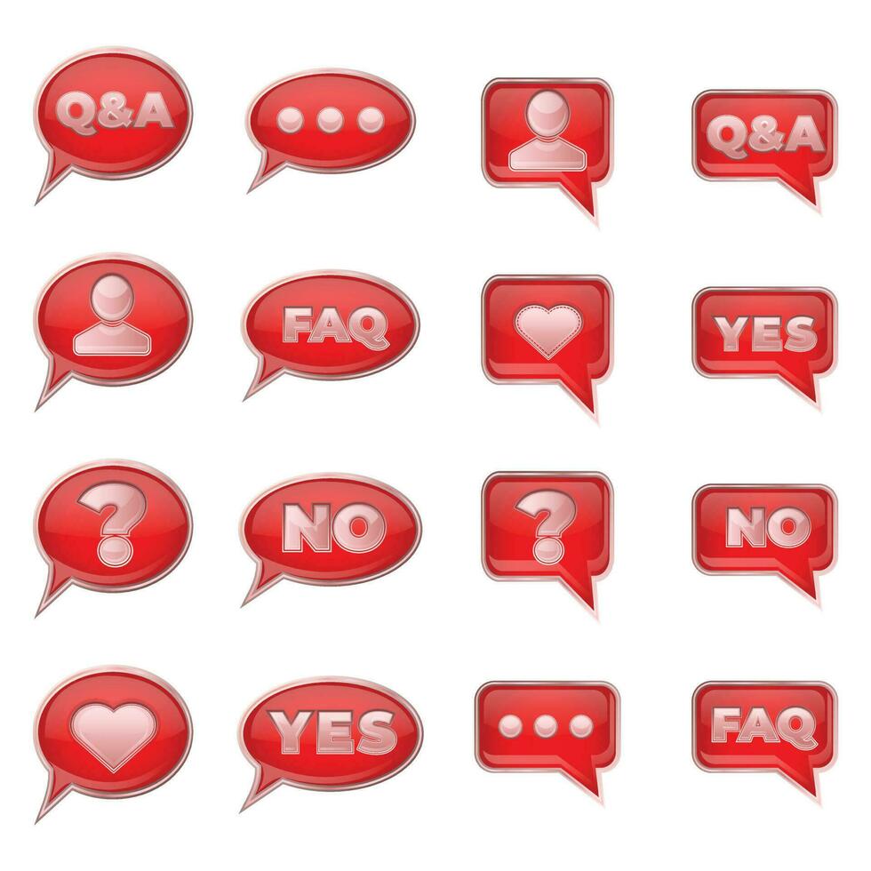 3D speech bubbles symbol on social media icon isolated on background. 3d icon comments thread mention or reply sign with social media. 3d speech bubbles icon vector with shadow render illustration