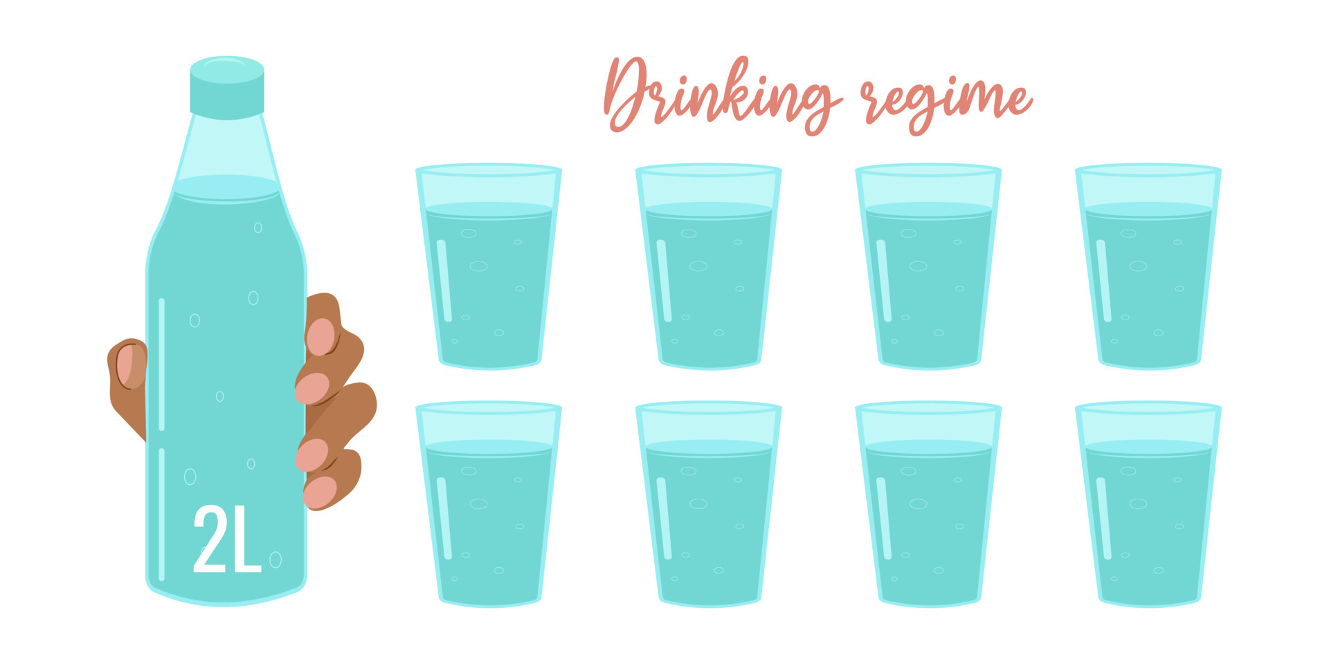 Drink More Water Lifestyle And Health Concept 23175738 Vector Art At drink-more-water-lifestyle-and-health-concept-23175738-vector-art-at