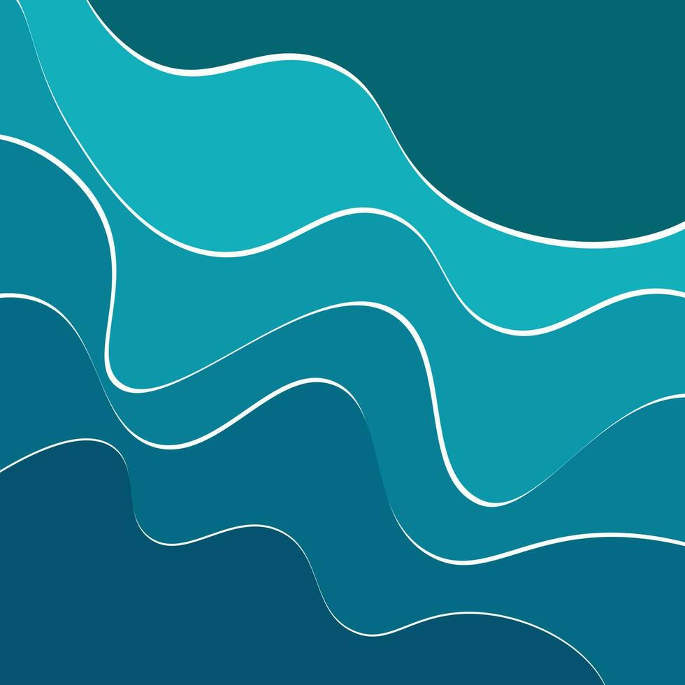 wave abstract with blue shades 23175986 Vector Art at Vecteezy