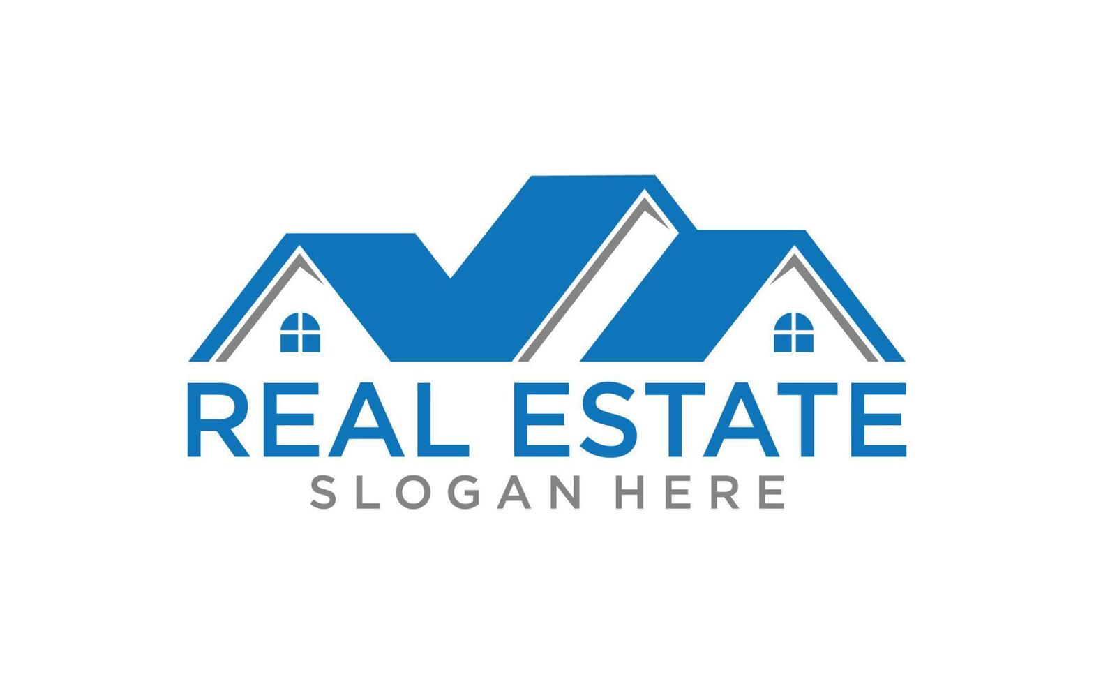 Real estate logo design. Construction Architecture Building Logo Design Template vector