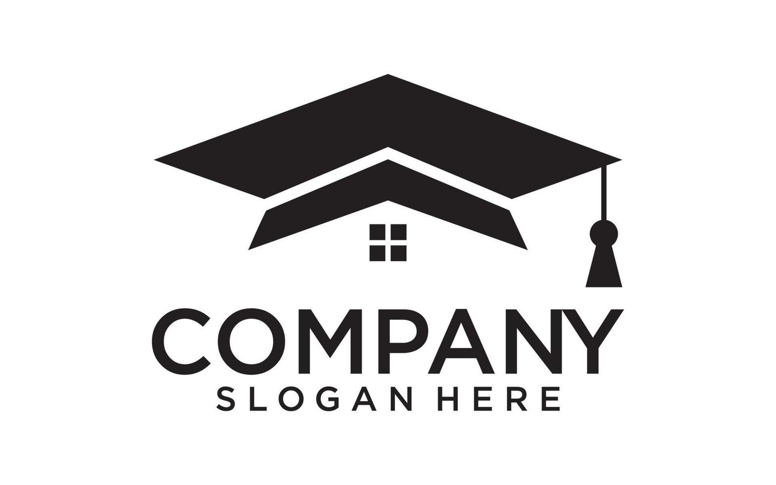 Graduation hat cap icons. Academic cap. Graduation student cap and diploma logo template vector