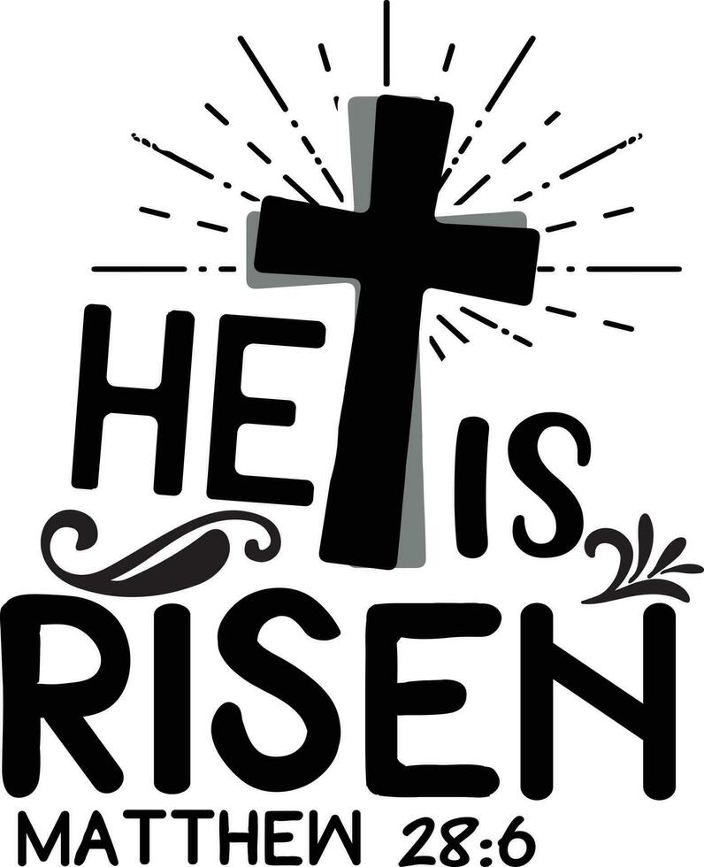 cristiano Pascua de Resurrección diseño vector