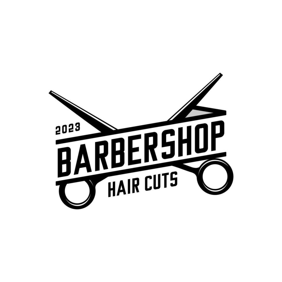 BARBERSHOP SIMPLE VECTOR