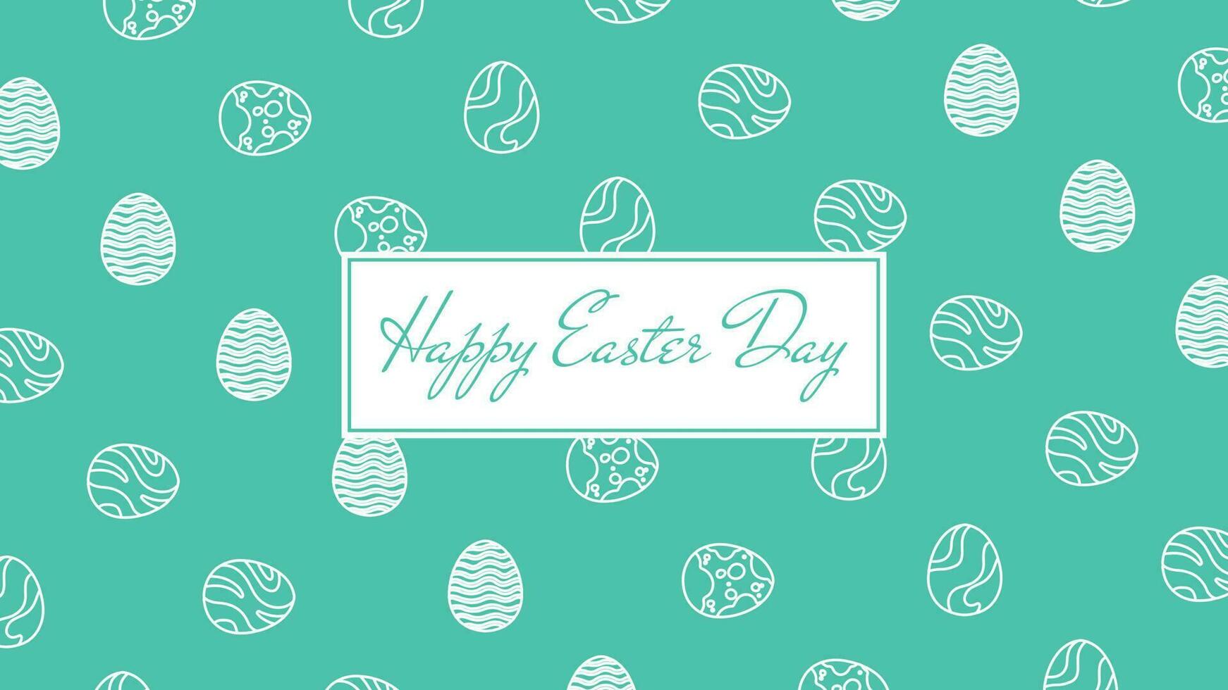 EASTER EGG PATTERN vector
