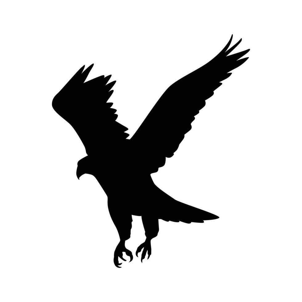 eagle icon illustration isolated vector sign symbol