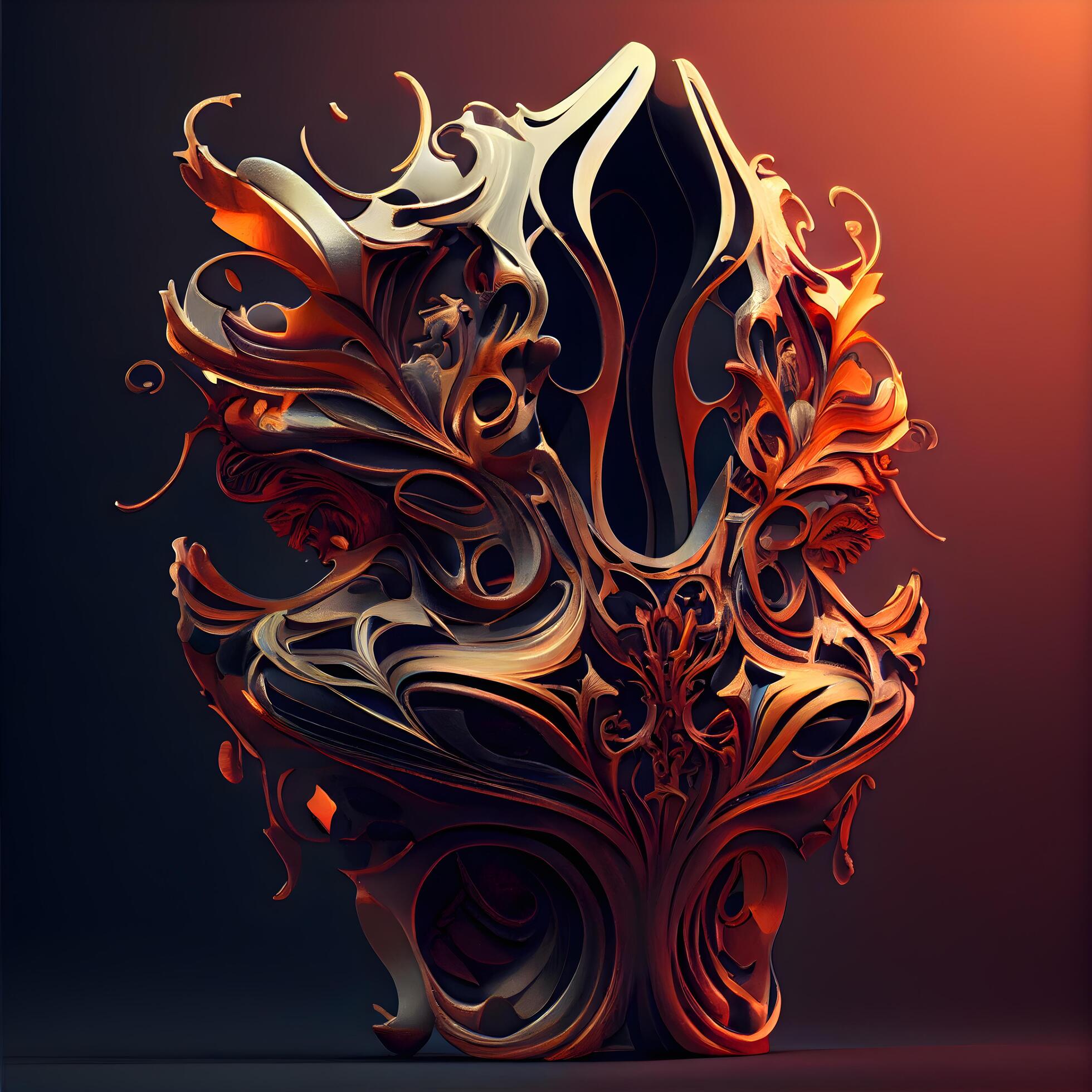 Abstract Fractal Fire Flow 4K 02, Stock Video - Envato Elements