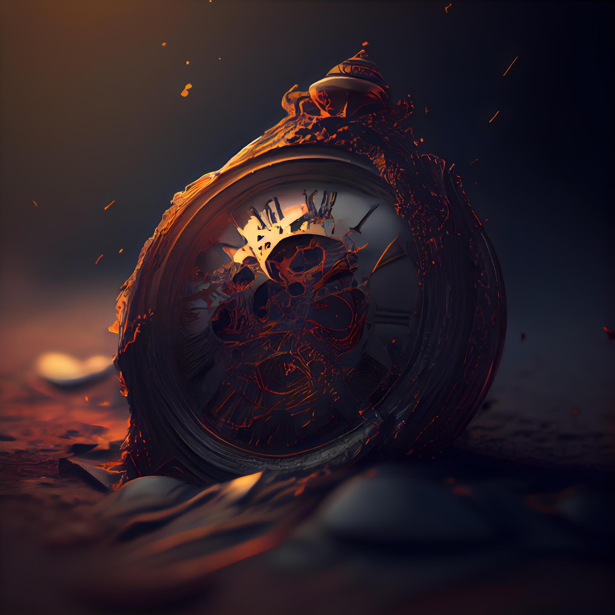 Dark pocket watch hotsell