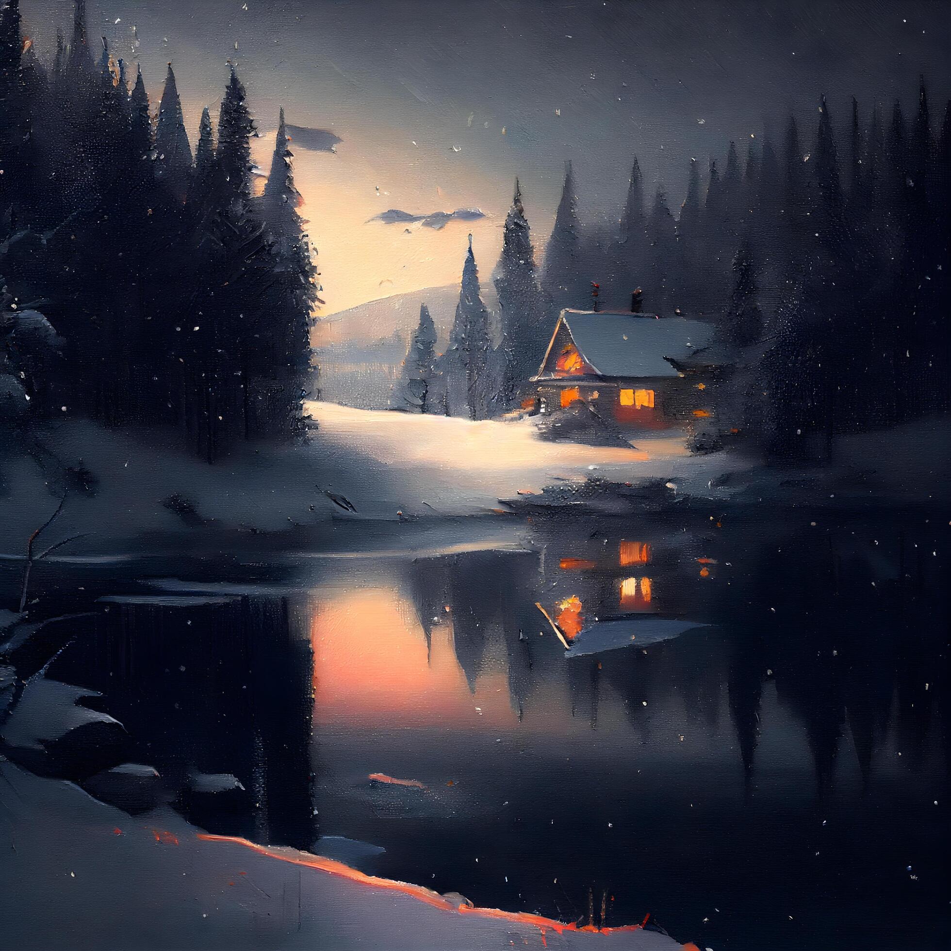 Winter Bild Malen: Capture the Enchanting Beauty of Winter Landscapes
