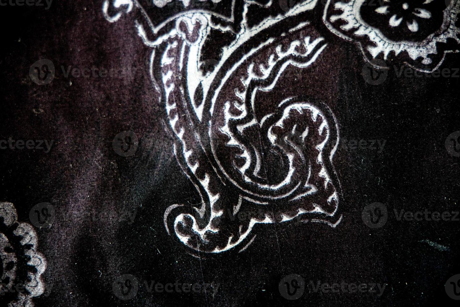 interesting original background in a black and white pattern in close-up photo