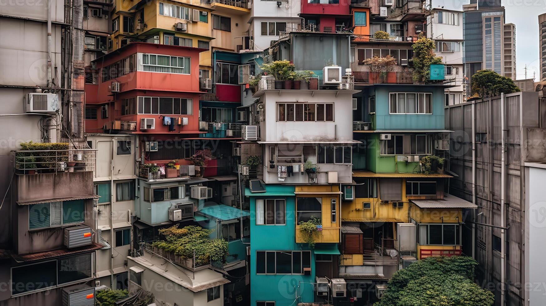 ai generado. ai generativo. foto fotografía de tokio ciudad nuevo edificio rascacielos centro. lata ser usado para promoción márketing diseño. aventuras exploración onda. gráfico Arte