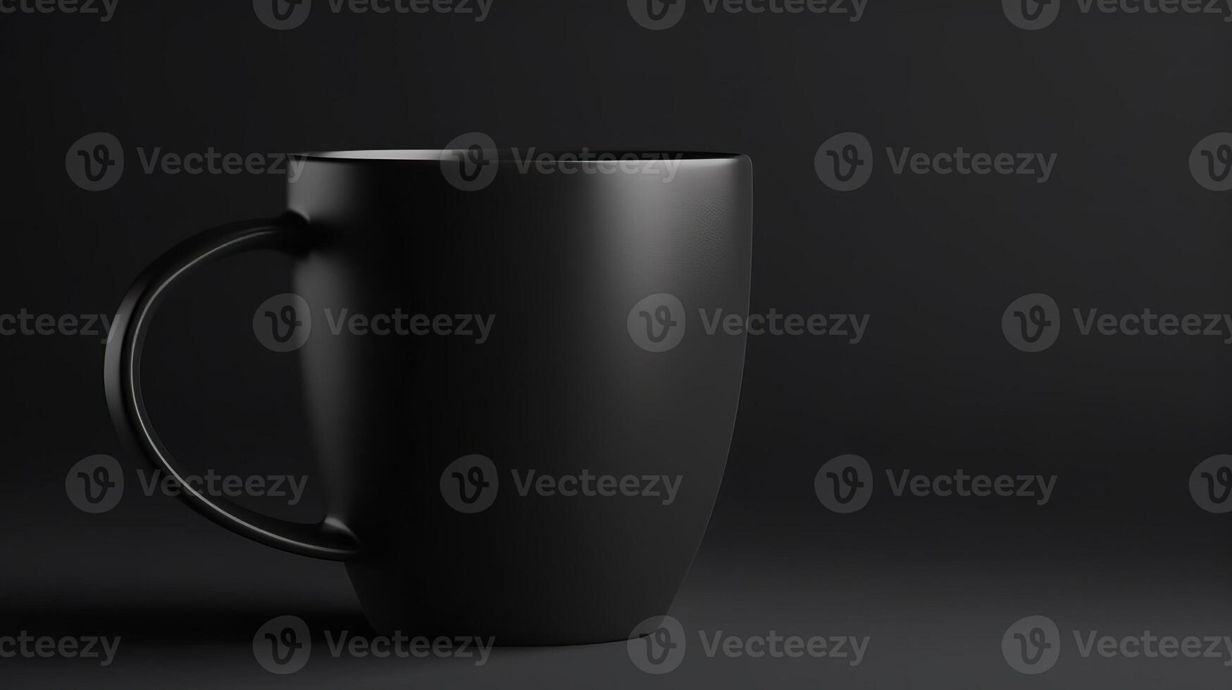 . . White black template mug cup mock up. Can be used for graphic design or marketing. Graphic Photo Art