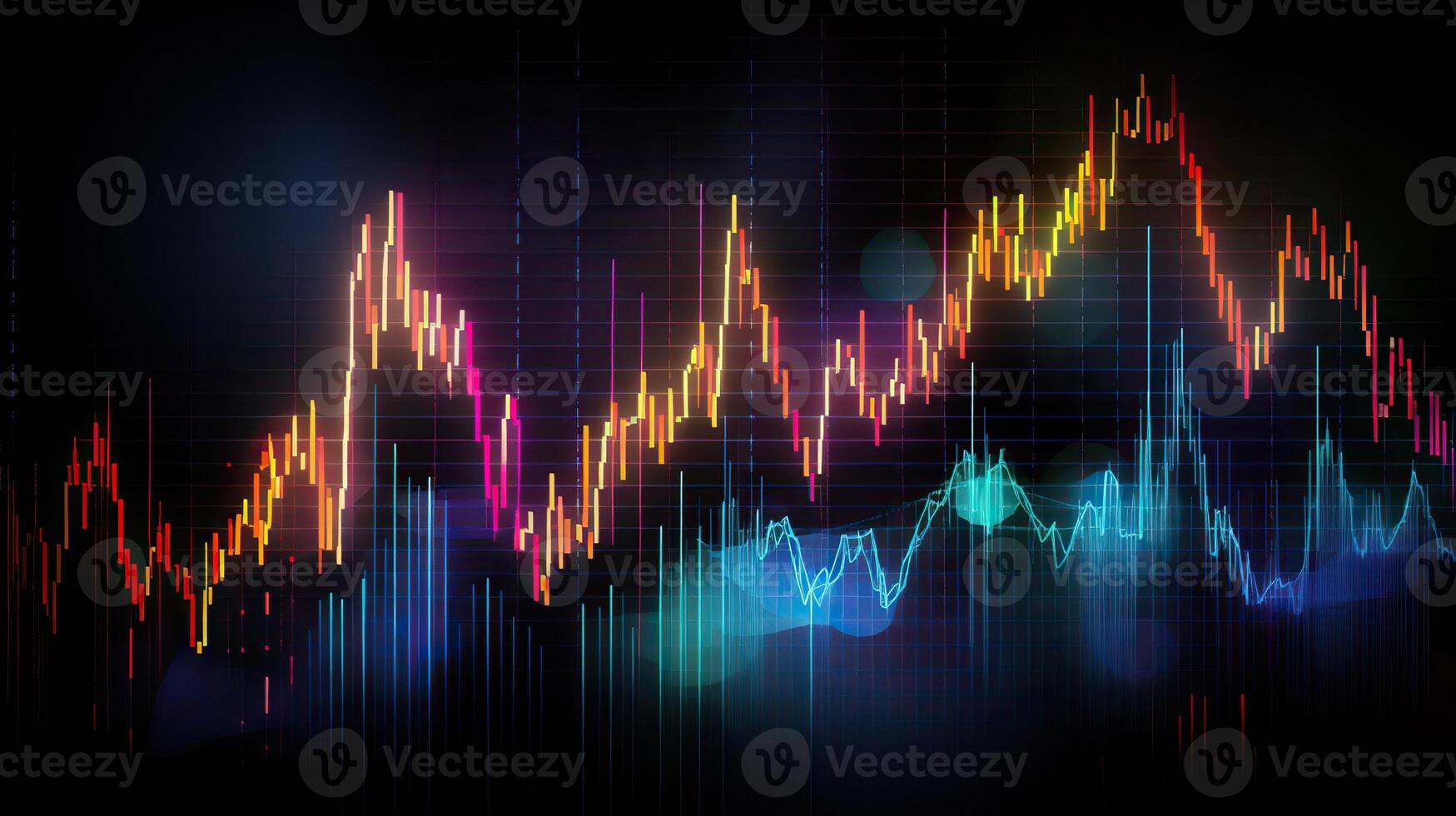 . . Finance stock forex graph marketing money trend volume income go up and down. Can be used for illustration of analysis finance statements. Graphic Art photo