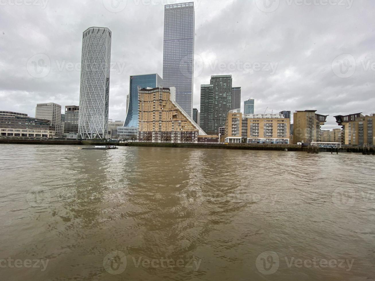 A view of the River Thames near Tower Bridge photo