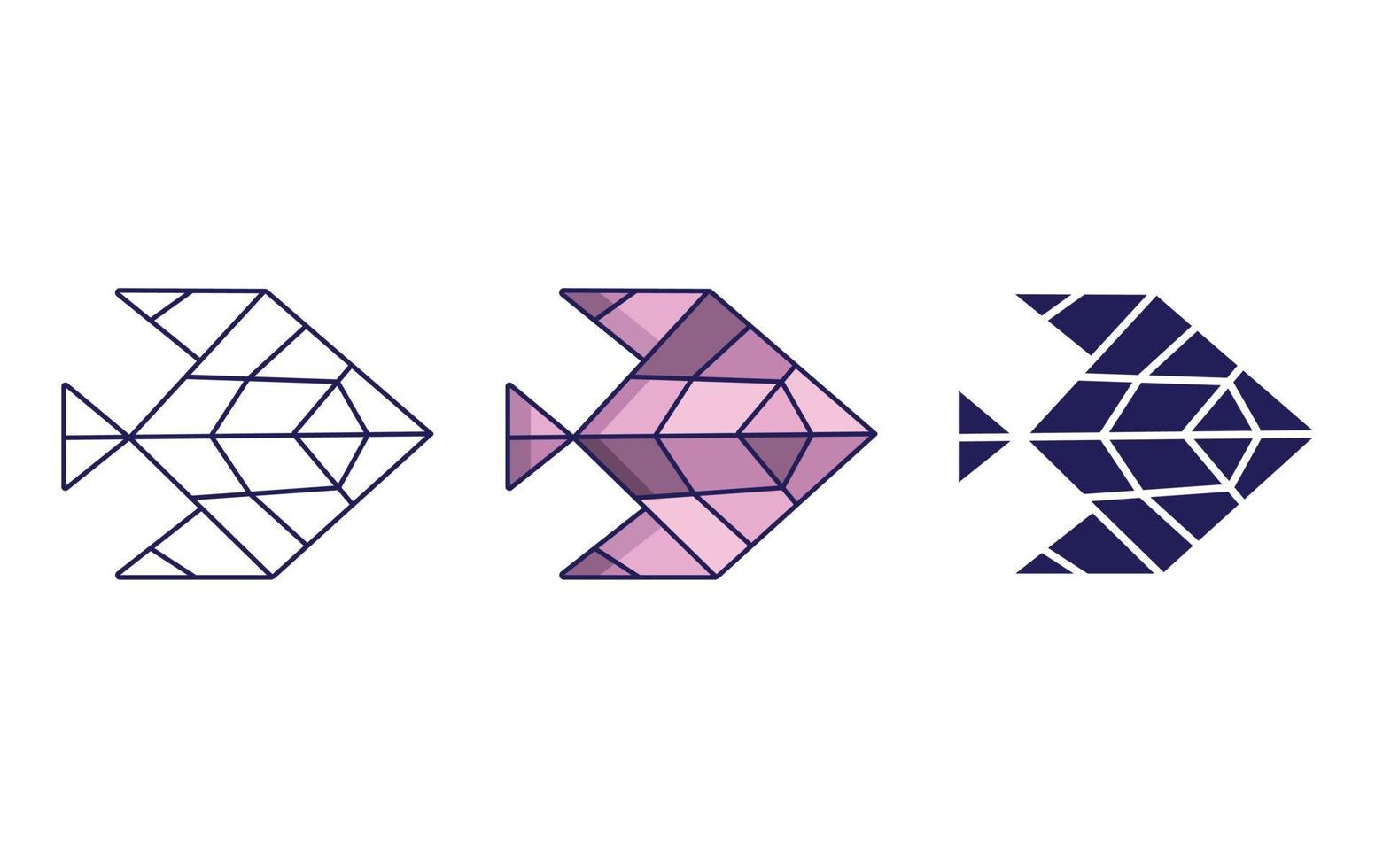 Fish vector icon