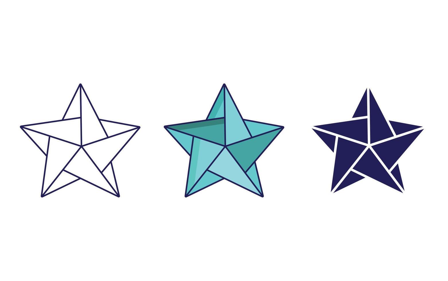 Star vector icon