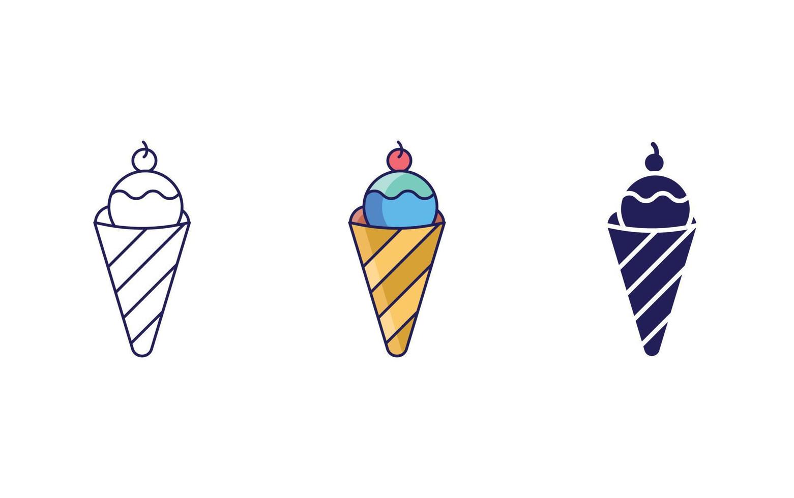 Ice vector icon