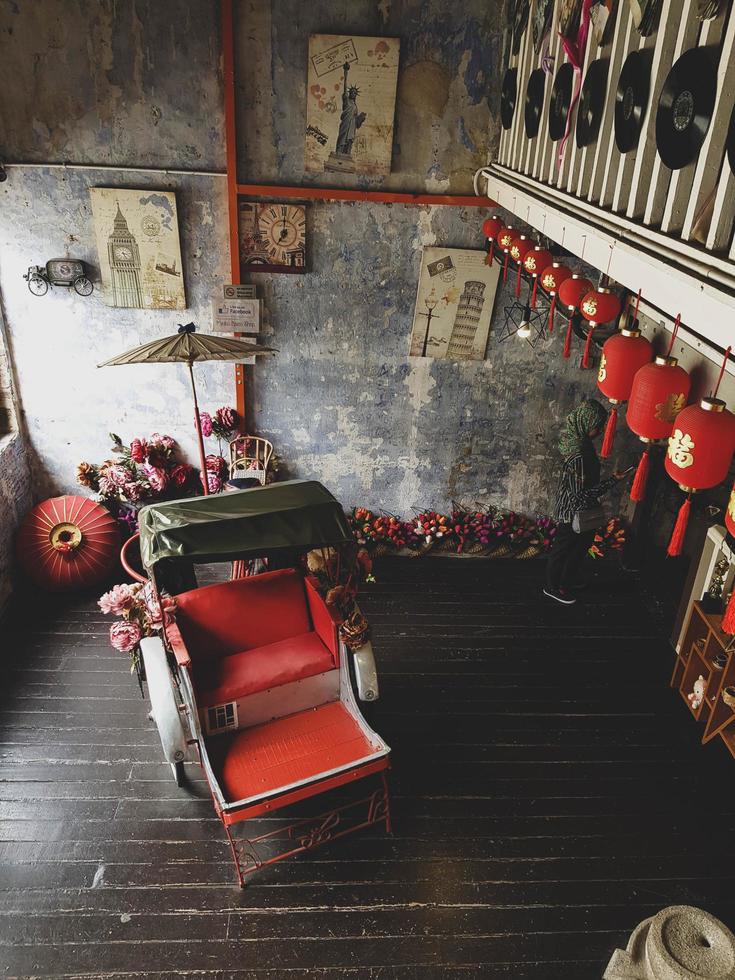 Ipoh, Perak, Malaysia in September 2019. A souvenir shop at Concubine