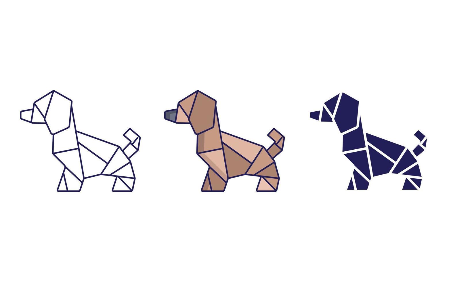 Dog vector icon