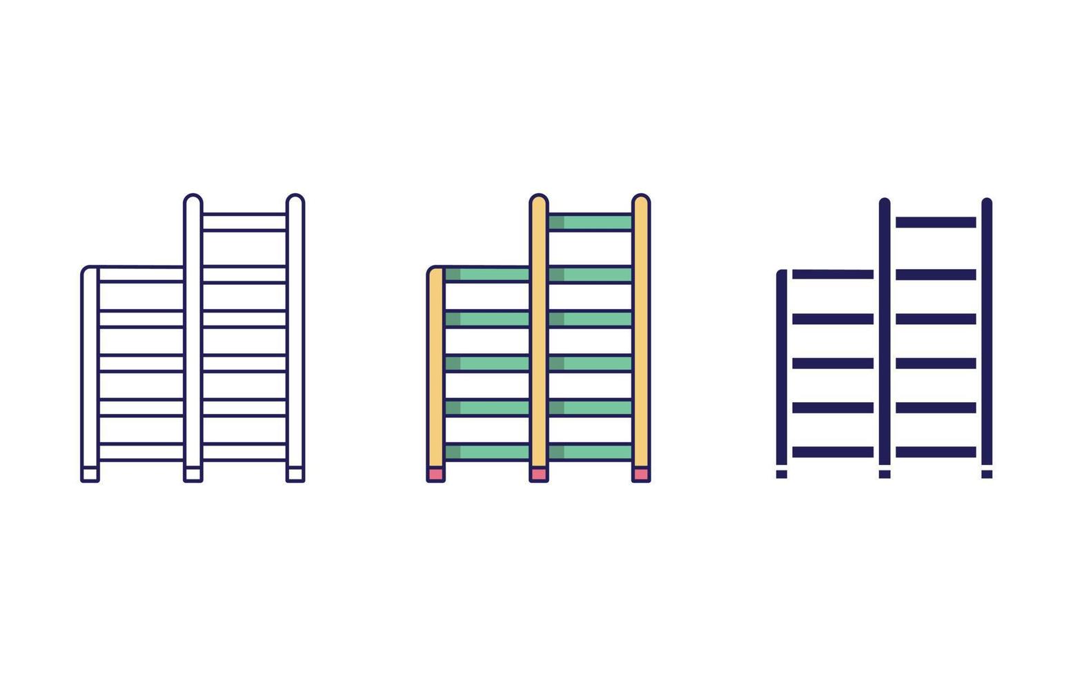 ladder vector icon